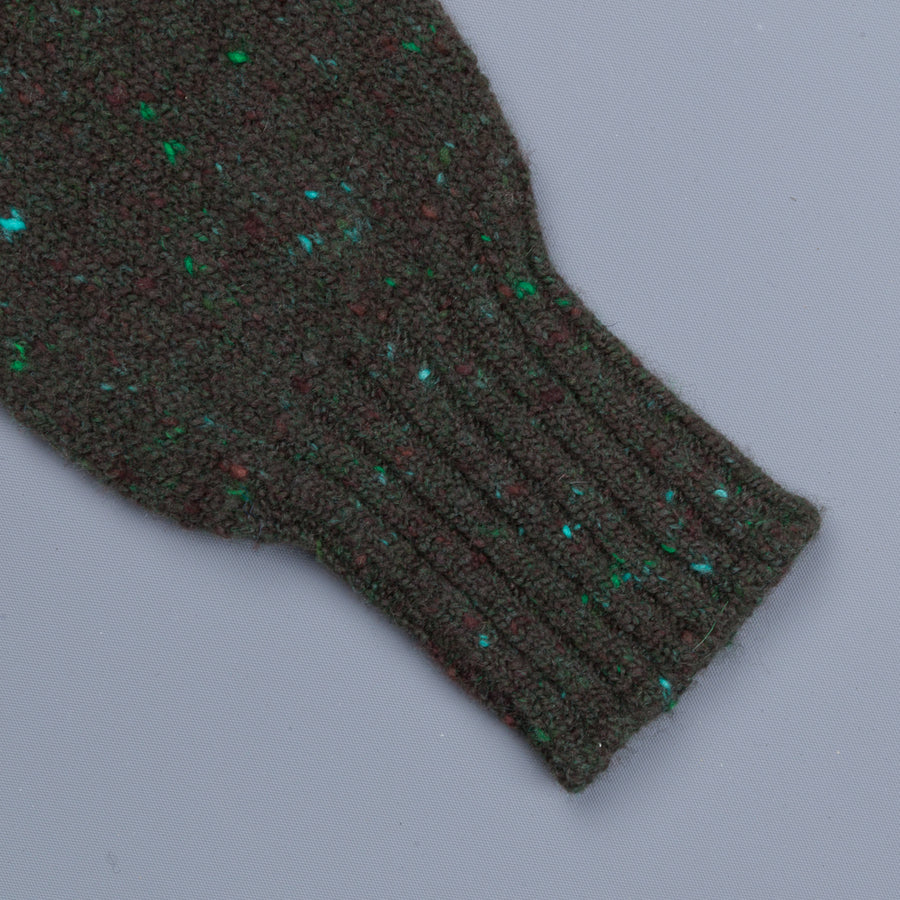 Drumohr Sherwood Crew Neck Donegal Forest Green