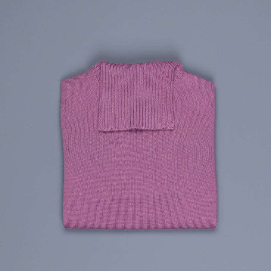 Drumohr Dolcevita Merino Wool Turtleneck Ortensia