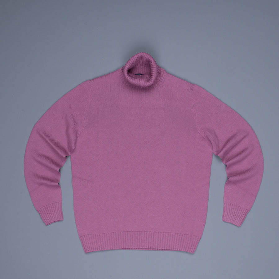 Drumohr Dolcevita Merino Wool Turtleneck Ortensia