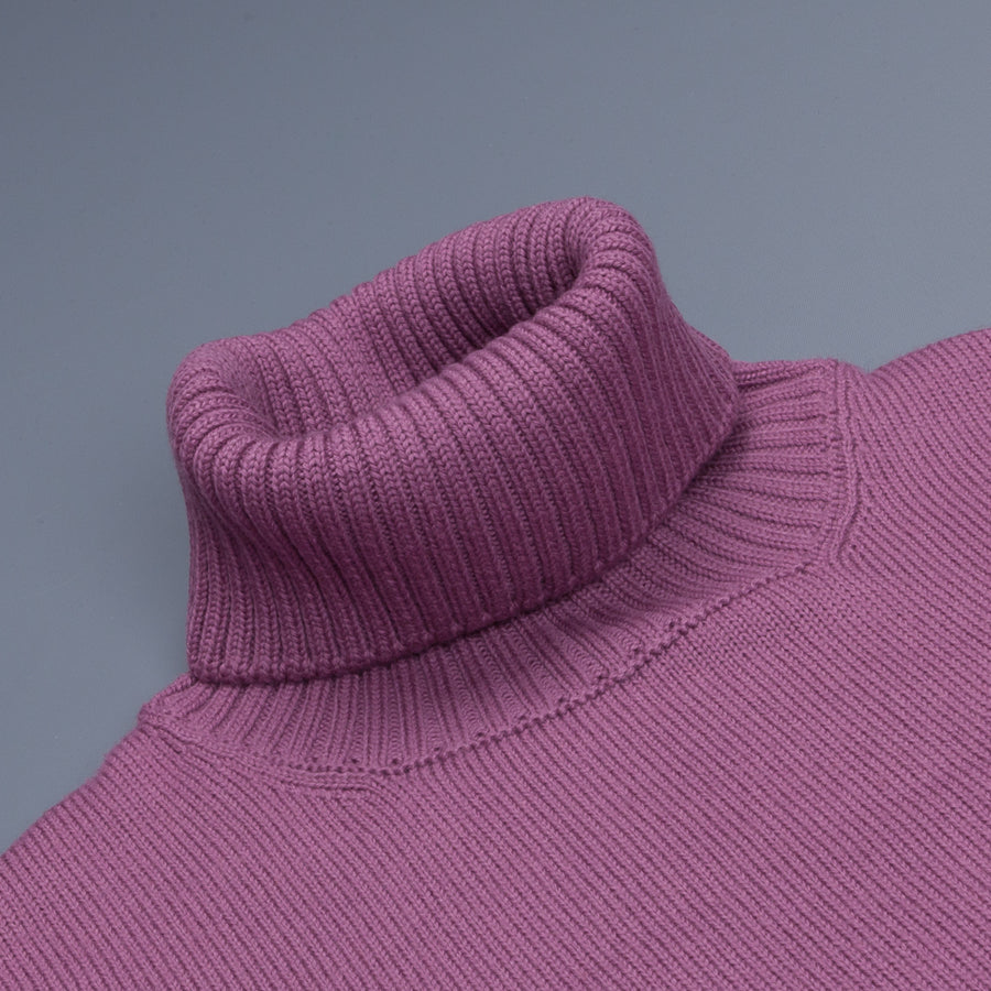 Drumohr Dolcevita Merino Wool Turtleneck Ortensia