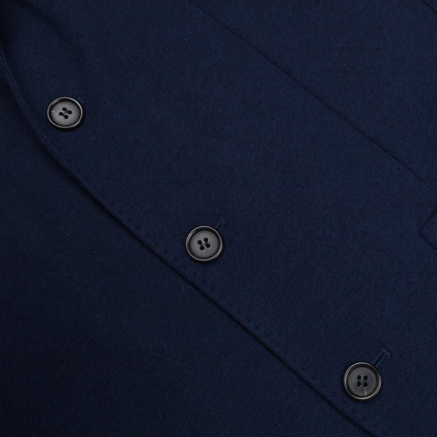 Frans Boone Travel Jacket Blu with Olive lining