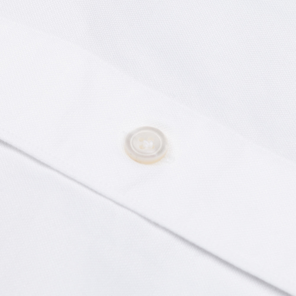 Finamore Gaeta shirt Lucio button down collar white oxford