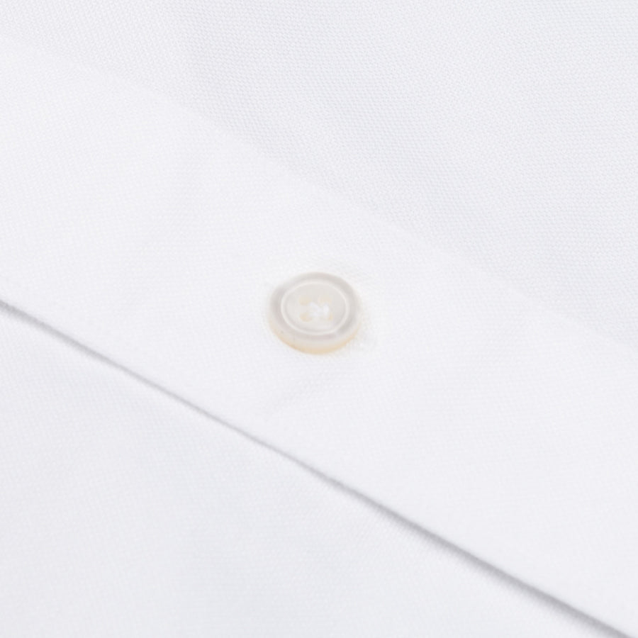 Finamore Gaeta shirt Lucio button down collar white oxford