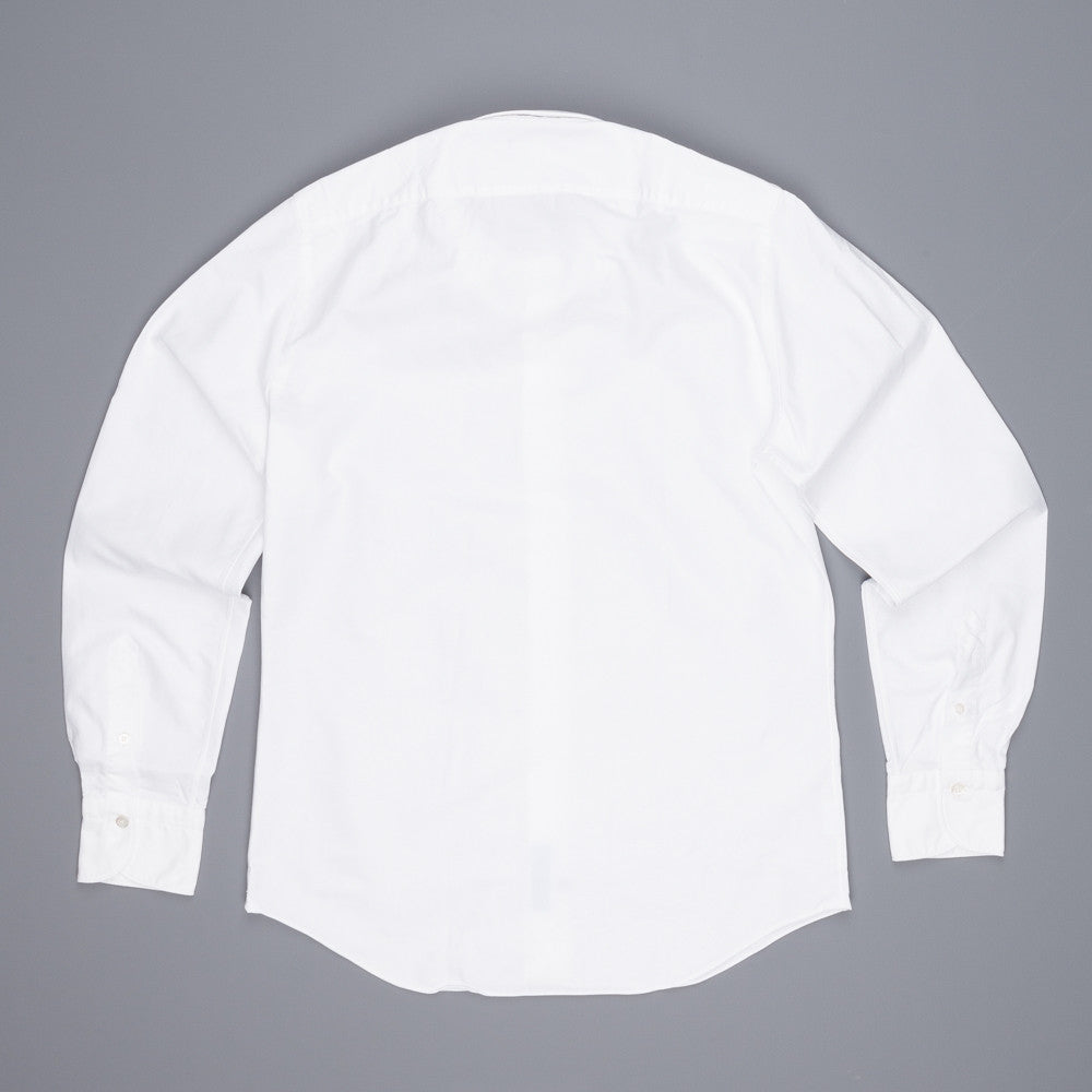 Finamore Gaeta shirt Lucio button down collar white oxford