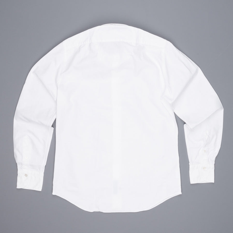 Finamore Gaeta shirt Lucio button down collar white oxford