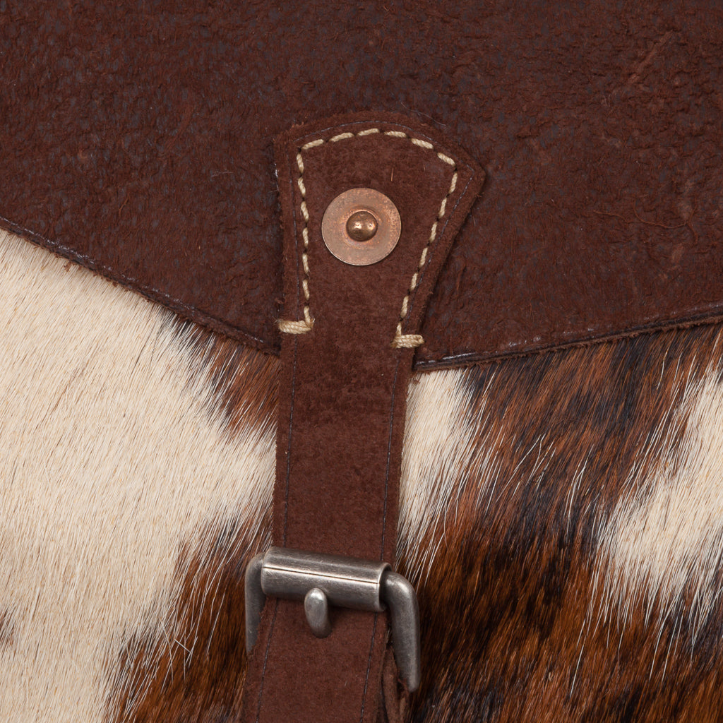 RRL Pecos Haircalf Overnight Bag