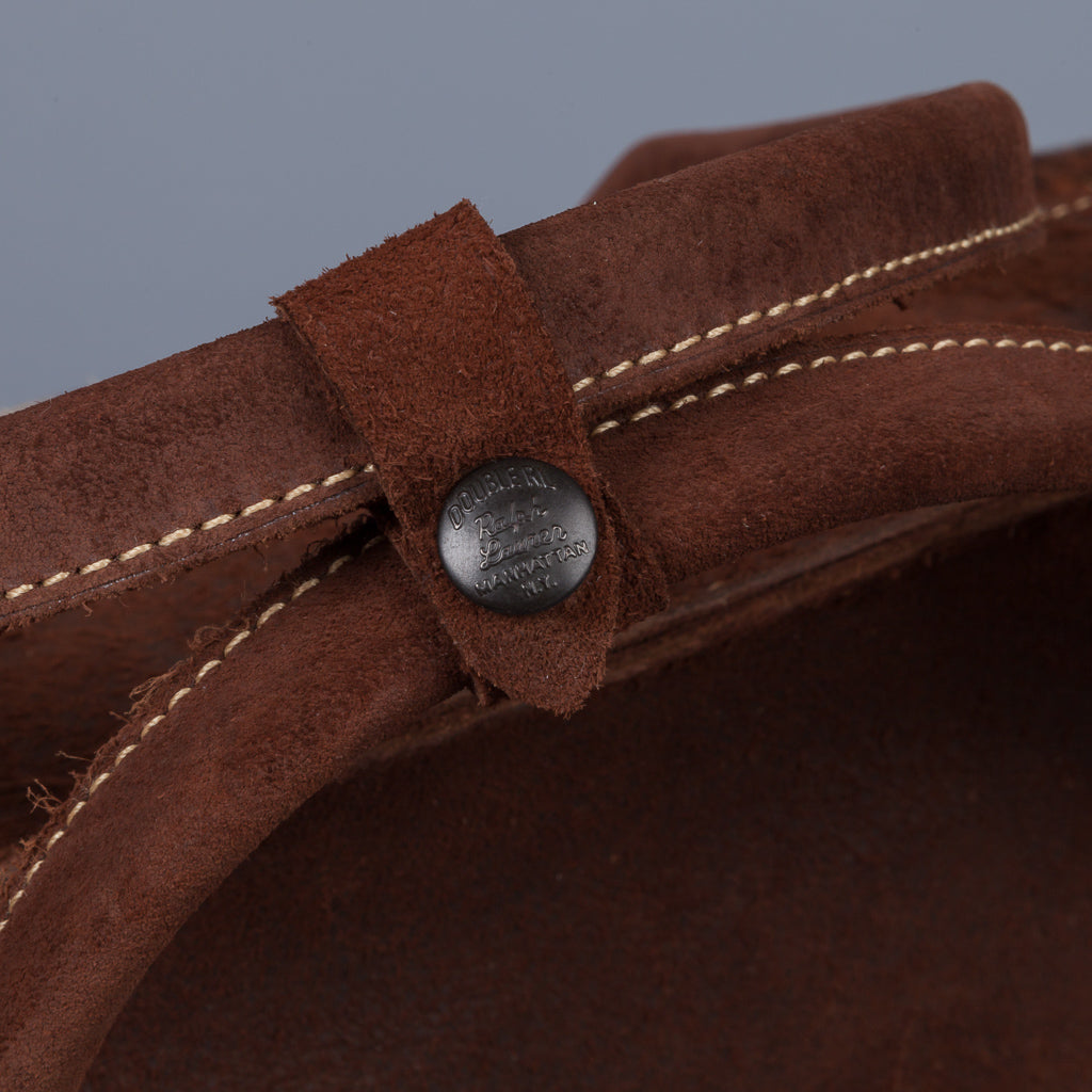 RRL Pecos Haircalf Overnight Bag