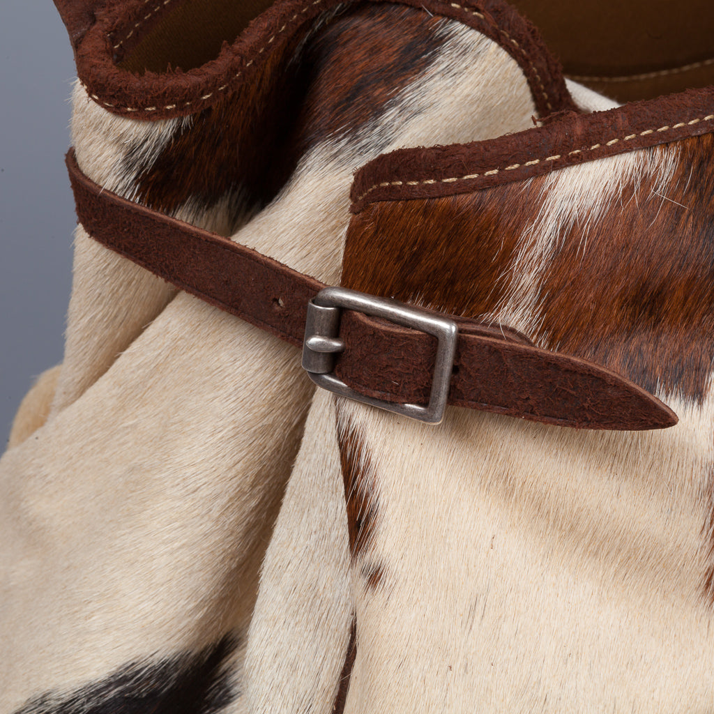 RRL Pecos Haircalf Overnight Bag