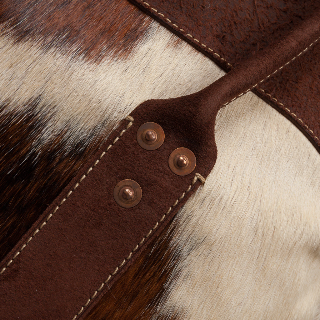 RRL Pecos Haircalf Overnight Bag