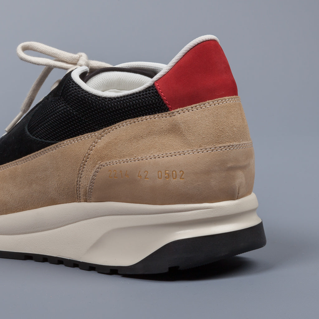 Common Projects Track Classic Black &amp; Tan
