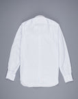Finamore 'Traveller' Shirt Napoli Fit Collar Lucio Alumo Twill Blue windowpane check