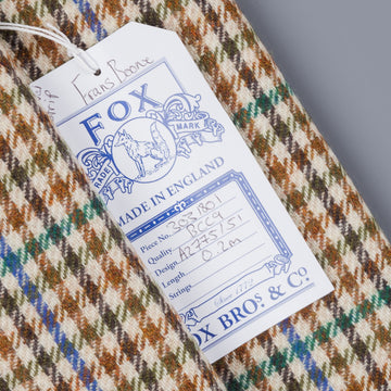 Fox Flannel x Frans Boone Tweed Gun Club Fabric - Henry