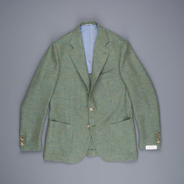 De Petrillo x Frans Boone jacket Shetland tweed lovat