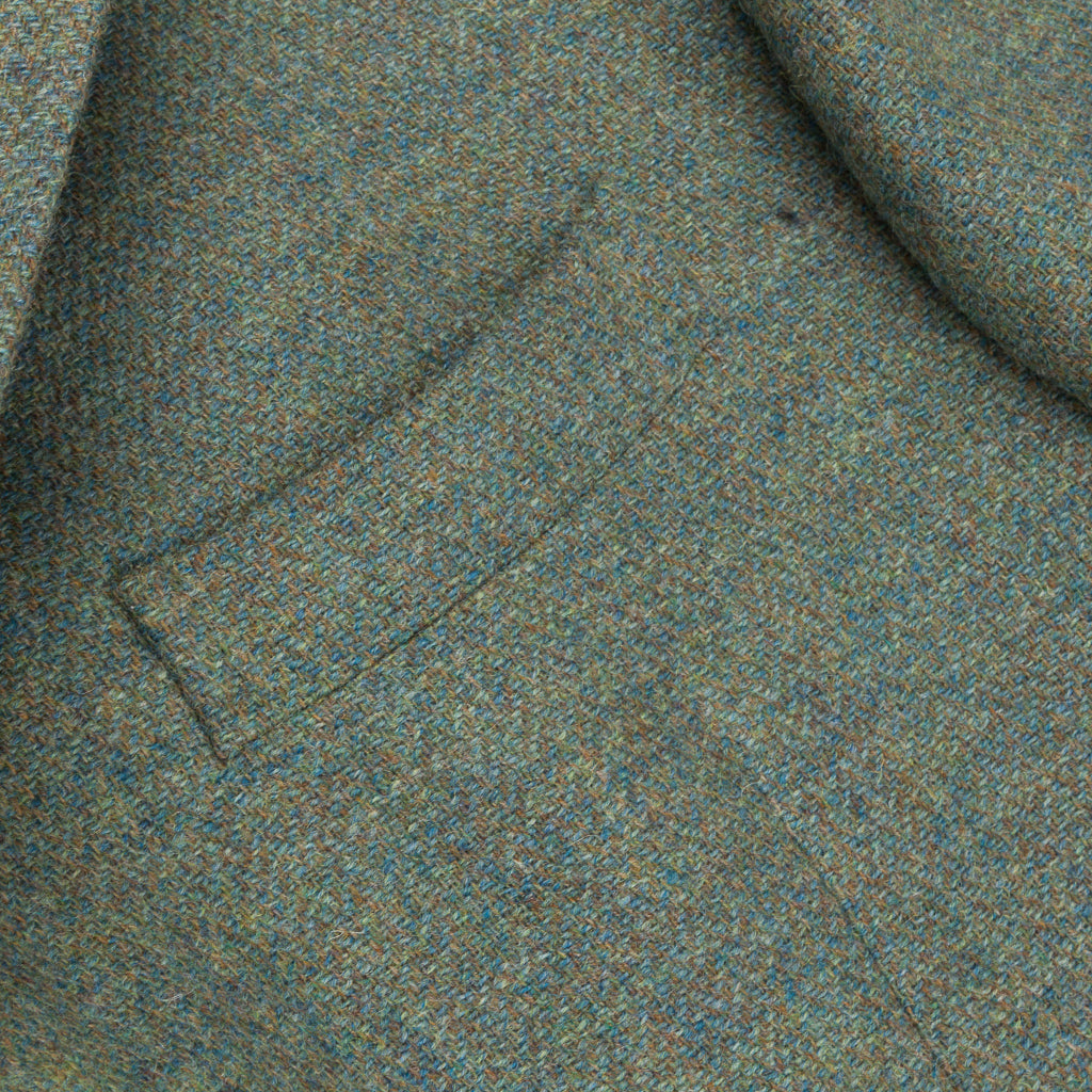 De Petrillo x Frans Boone jacket Shetland tweed lovat
