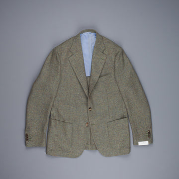 De Petrillo x Frans Boone jacket Shetland Herringbone lovat