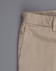 Incotex Carrot Fit Piquettino pants Beige Chiaro