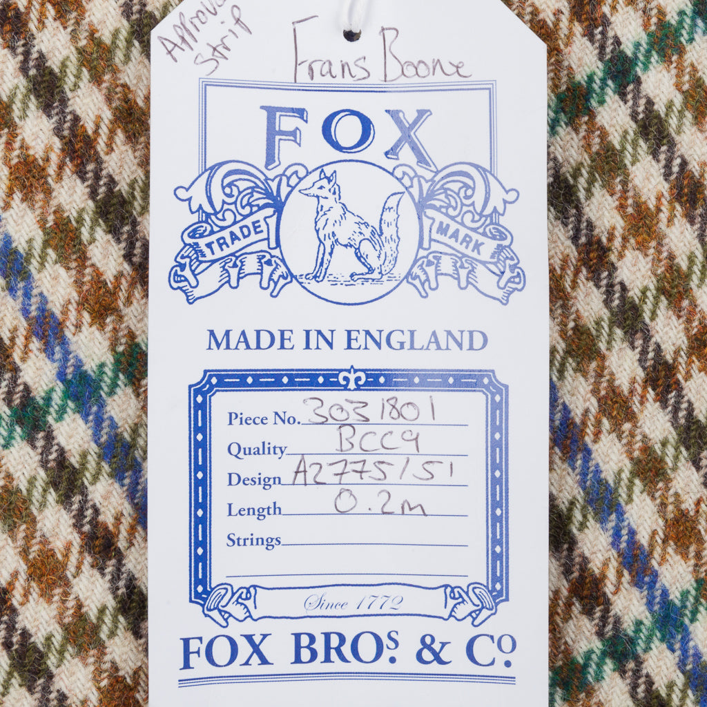 Fox Flannel x Frans Boone Tweed Gun Club Fabric - Henry
