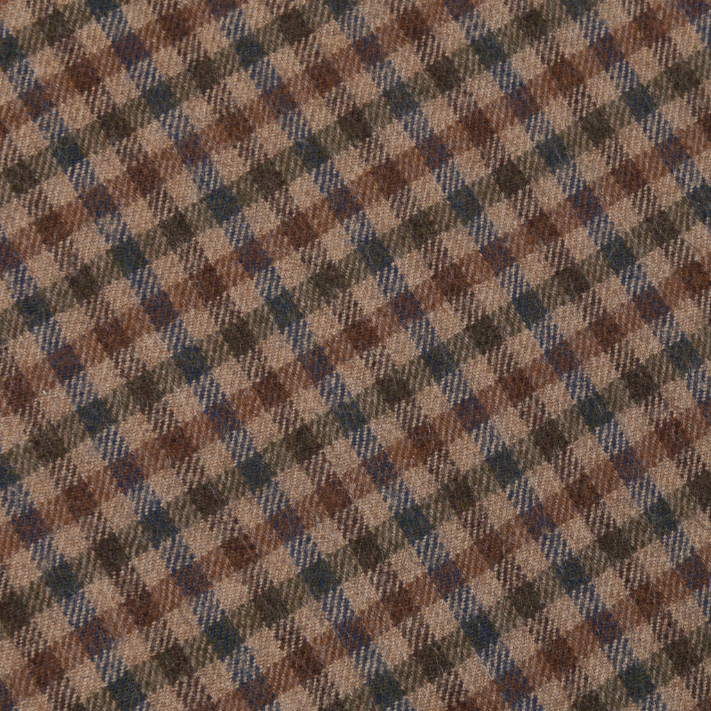 Caruso x Frans Boone x Fox Flannels Aida Jacket Super Fine Merino Gun Club - Clarck