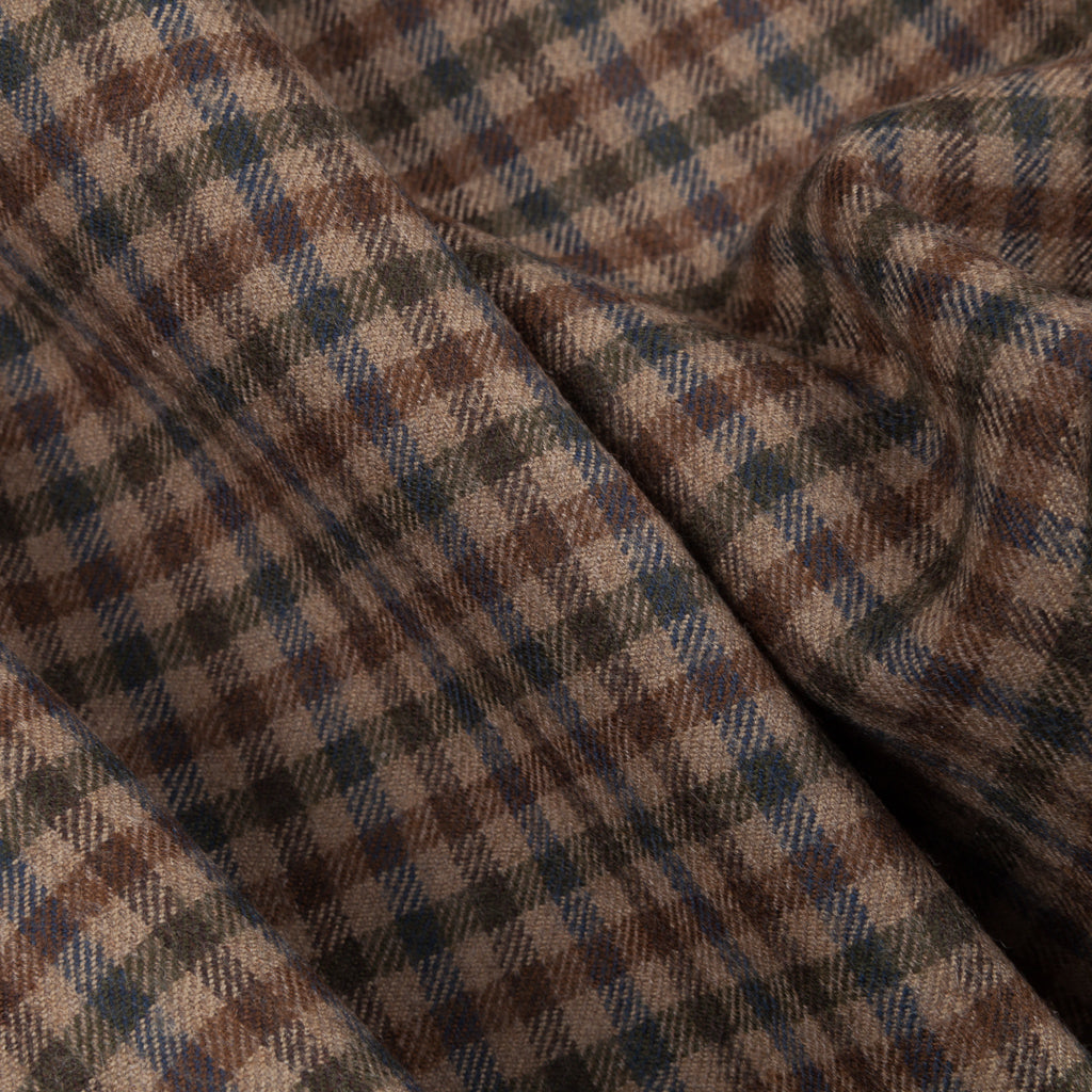 Caruso x Frans Boone x Fox Flannels Aida Jacket Super Fine Merino Gun Club - Clarck