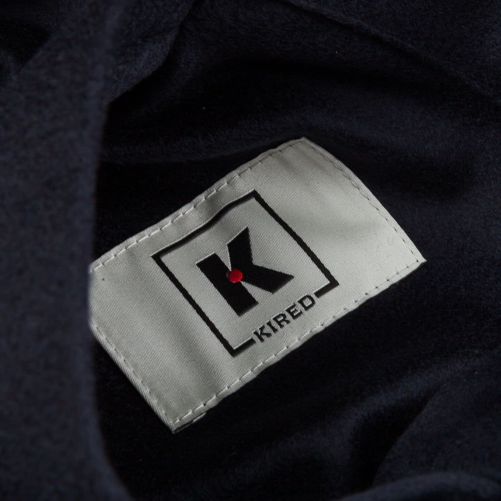 Kired Peak Reversible Coat Blu Notte - Castagna