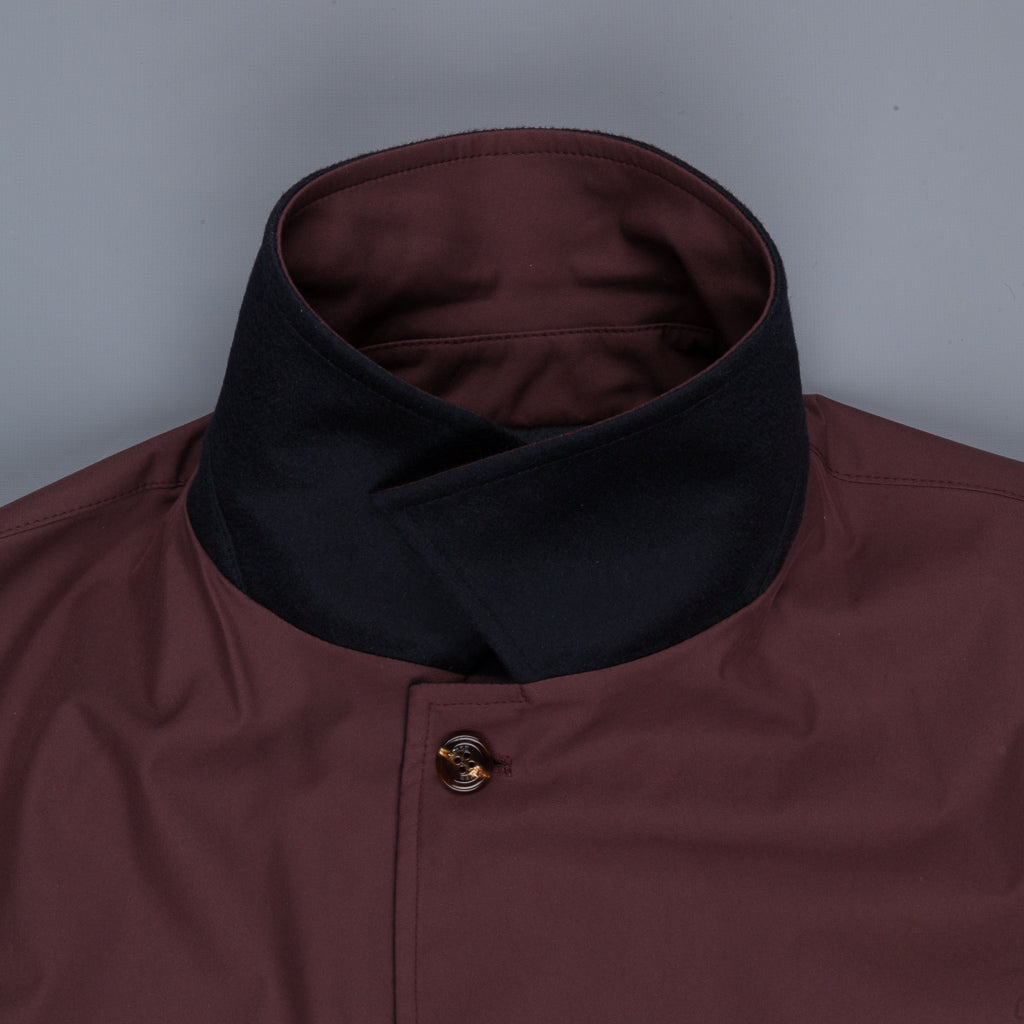 Kired Peak Reversible Coat Blu Notte - Castagna