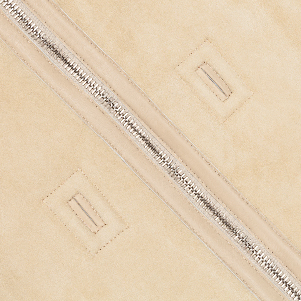 Ten C shearling liner Kaki chiaro