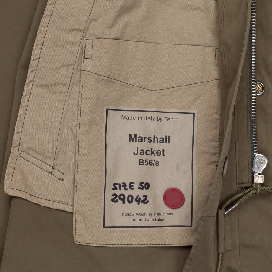 Ten C Marshall Jacket Oliva scuro
