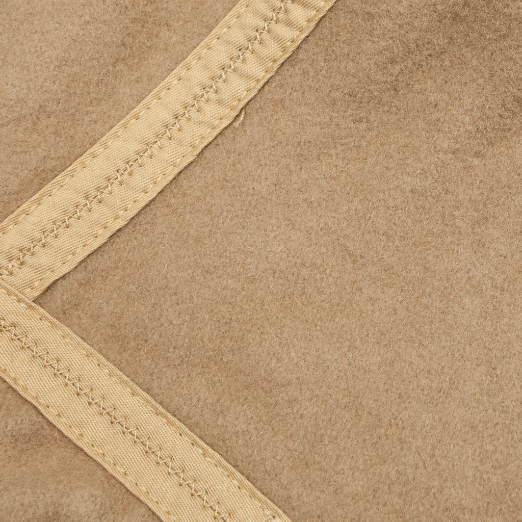 Ten C Felt Wool Hood 2 Kaki chiaro