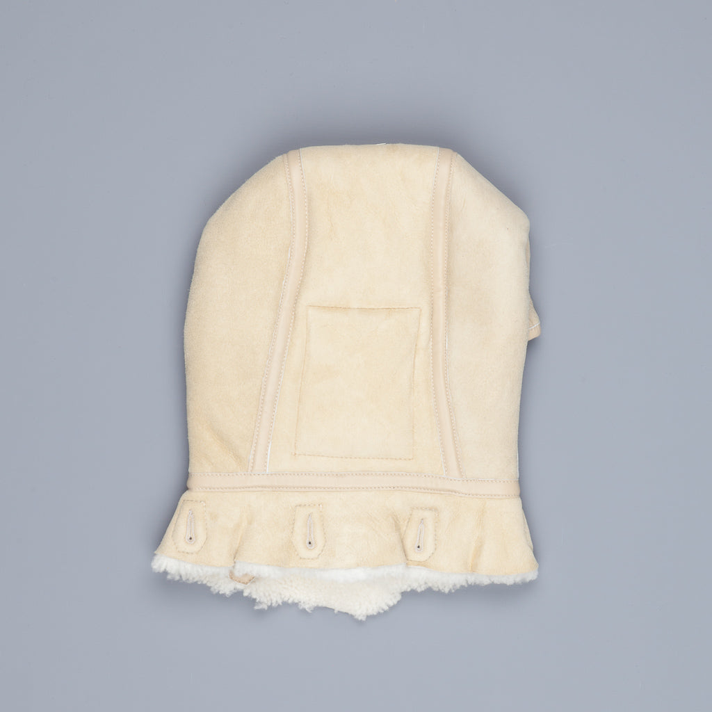 Ten C shearling hood Kaki chiaro