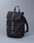 Croots X Frans Boone Dalby Canvas Drawstring Rucksack Black