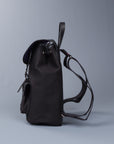 Croots X Frans Boone Dalby Canvas Drawstring Rucksack Black