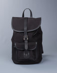 Croots X Frans Boone Dalby Canvas Drawstring Rucksack Black