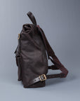Croots X Frans Boone Canvas Rolltop Backpack Dark Brown
