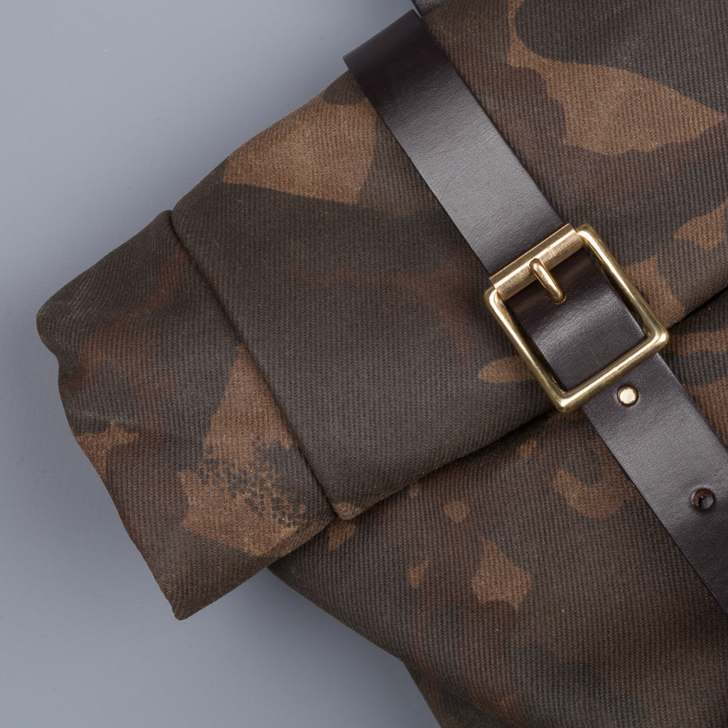 Croots X Frans Boone Canvas Rolltop Backpack Camo