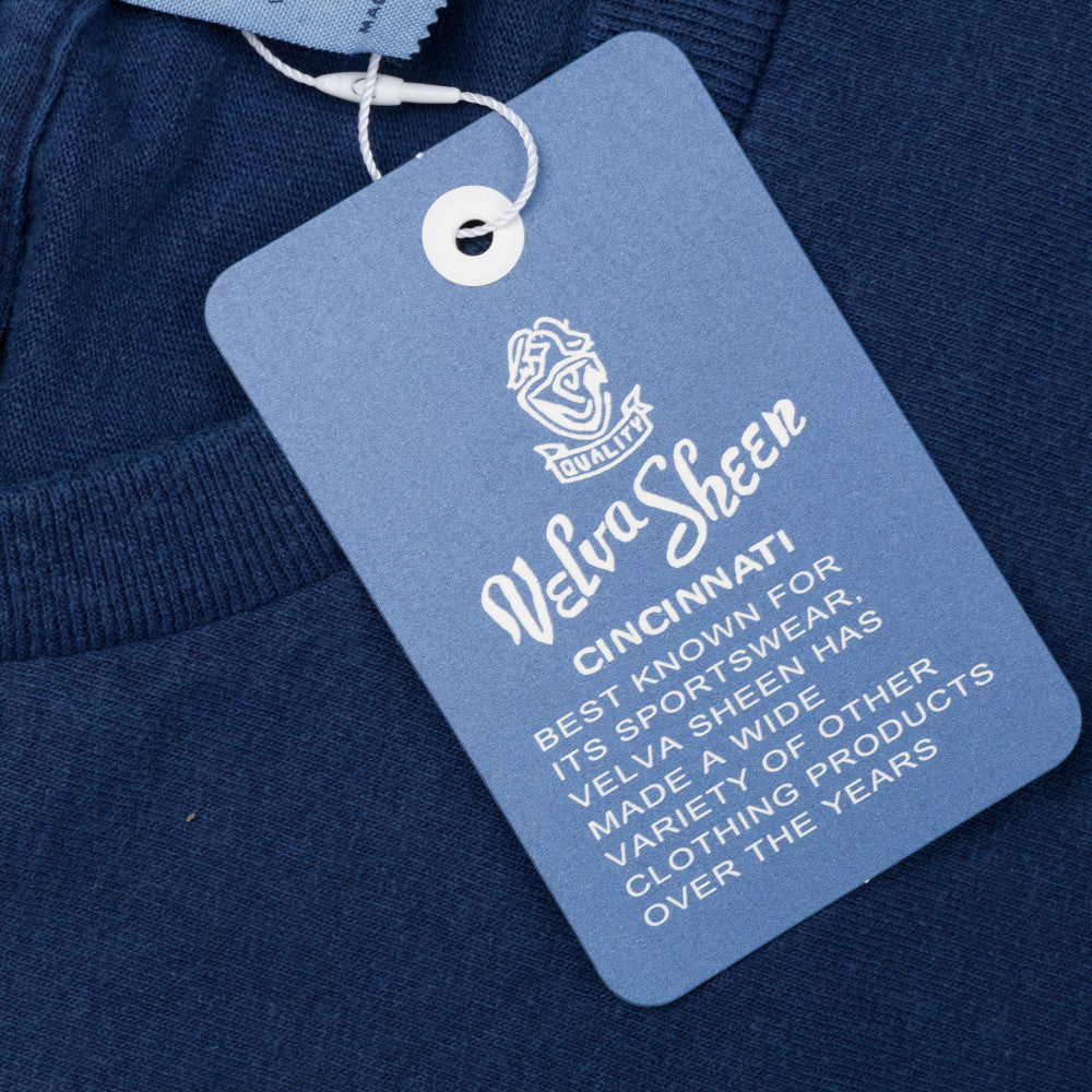 Velva Sheen 1 Pack Indigo Dyed CC Pocket T-shirt