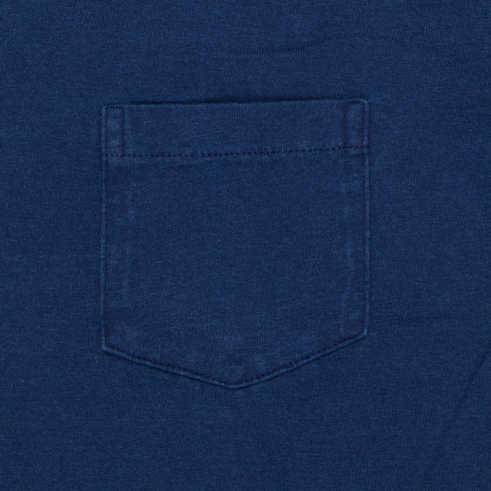 Velva Sheen 1 Pack Indigo Dyed CC Pocket T-shirt