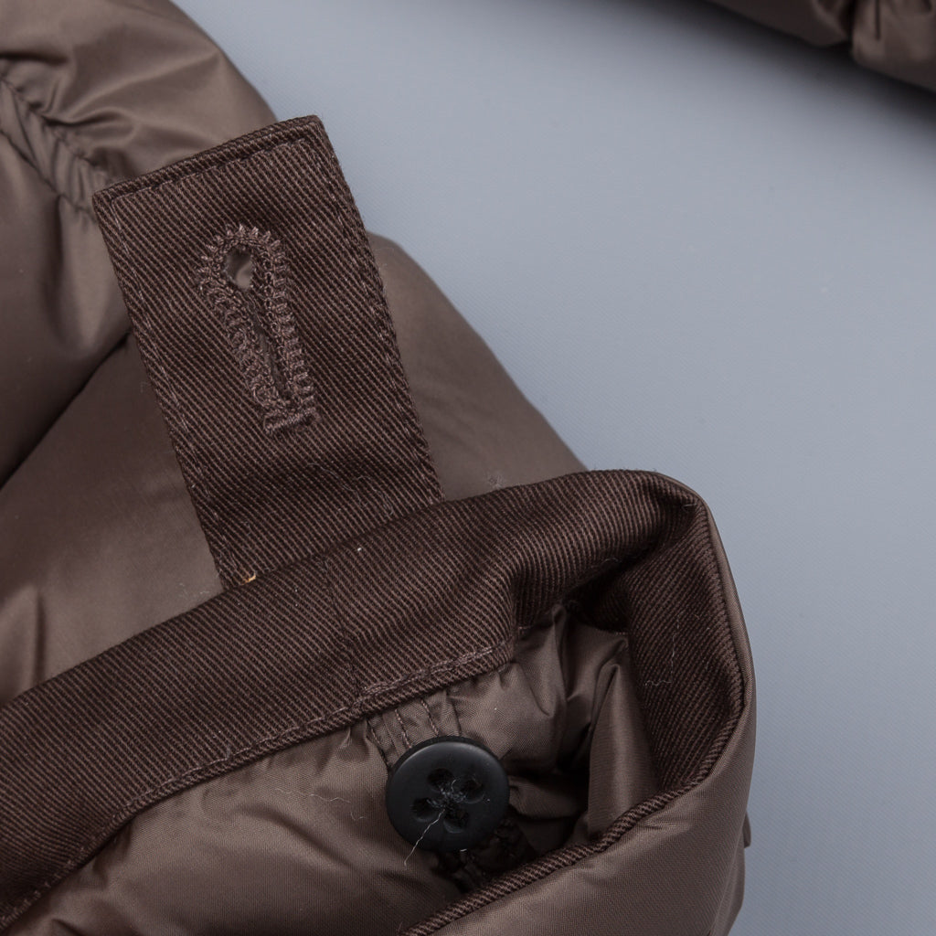 Ten C Shearling hooded Liner Bianco garza