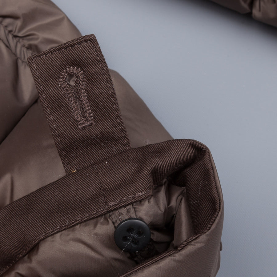 Ten C Shearling hooded Liner Bianco garza