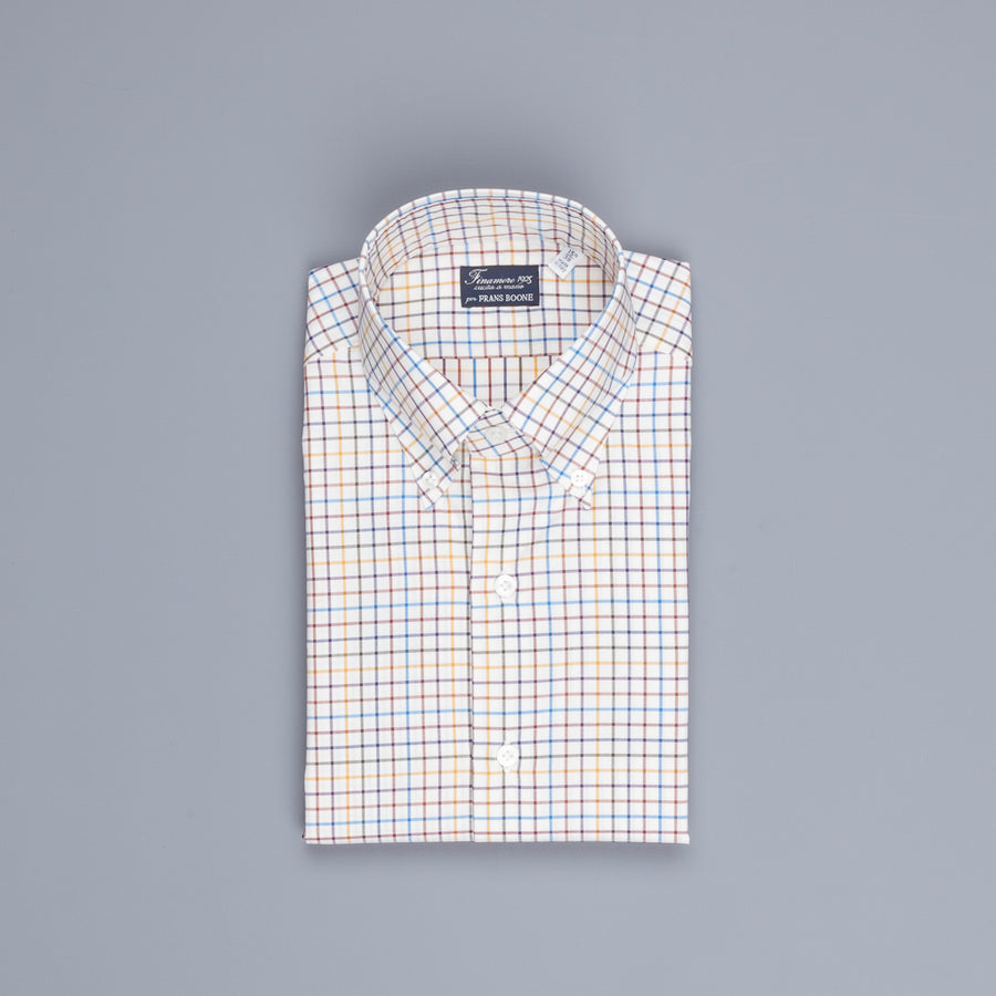 Finamore Milano Shirt Collo Lucio Sette Check