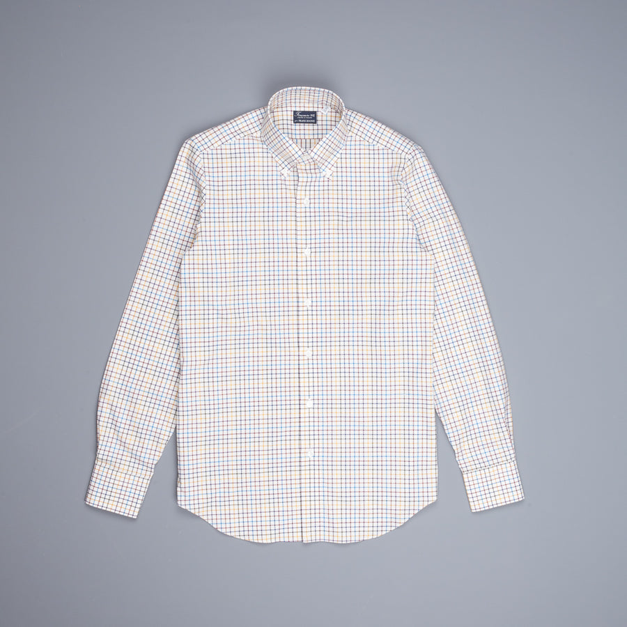 Finamore Milano Shirt Collo Lucio Sette Check