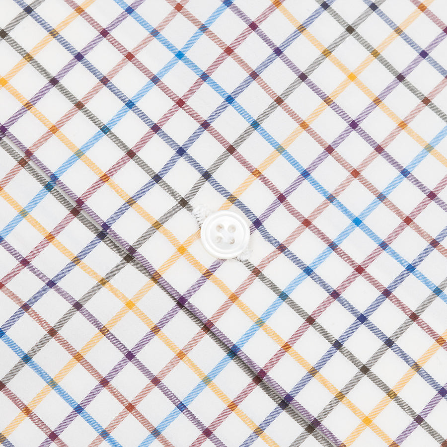 Finamore Milano Shirt Collo Lucio Sette Check