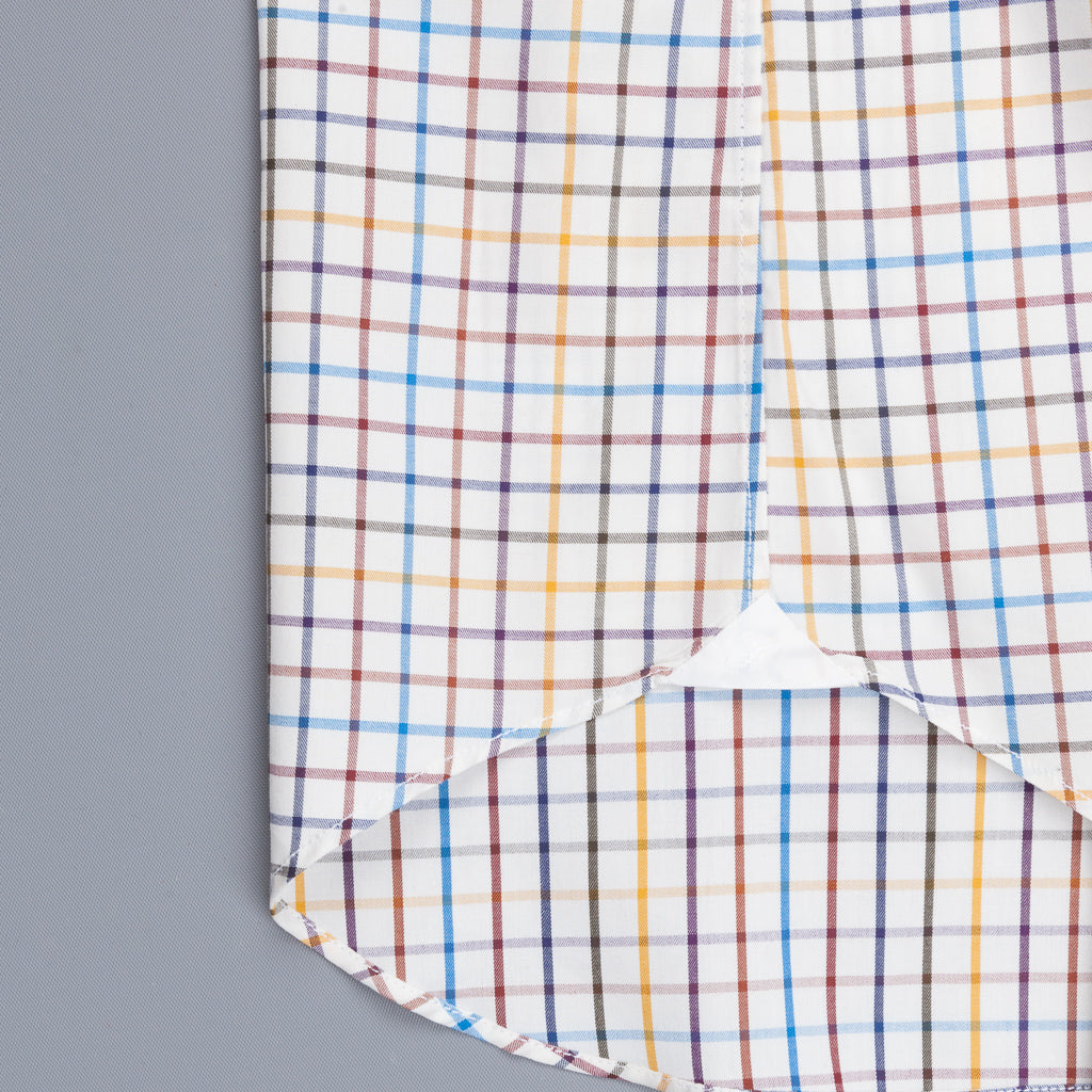 Finamore Milano Shirt Collo Lucio Sette Check