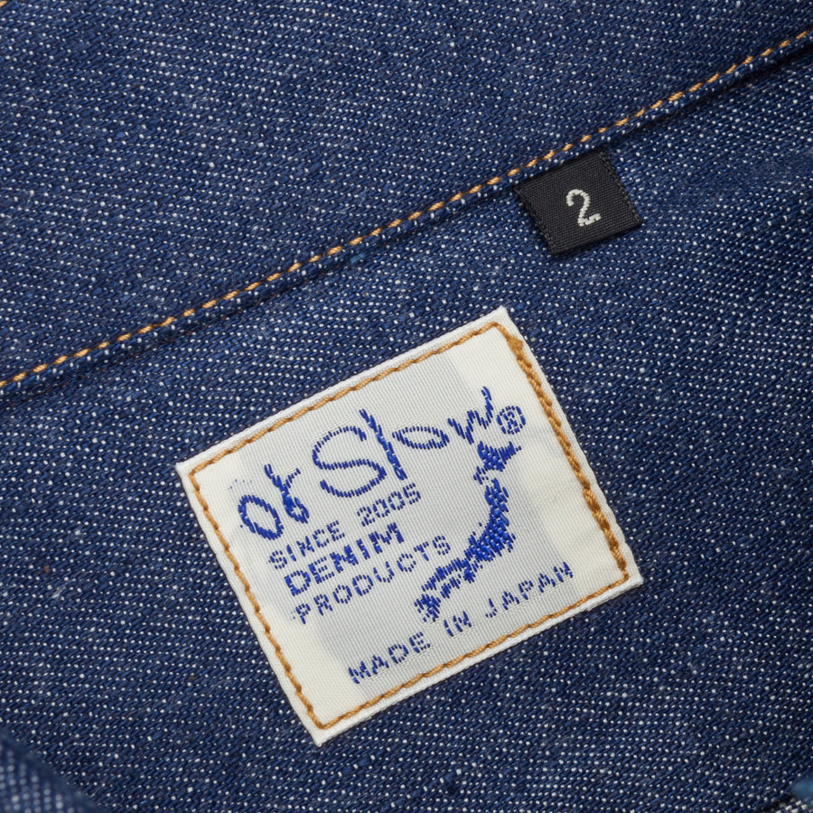 Orslow Buton Down Denim Shirt "Rigid"