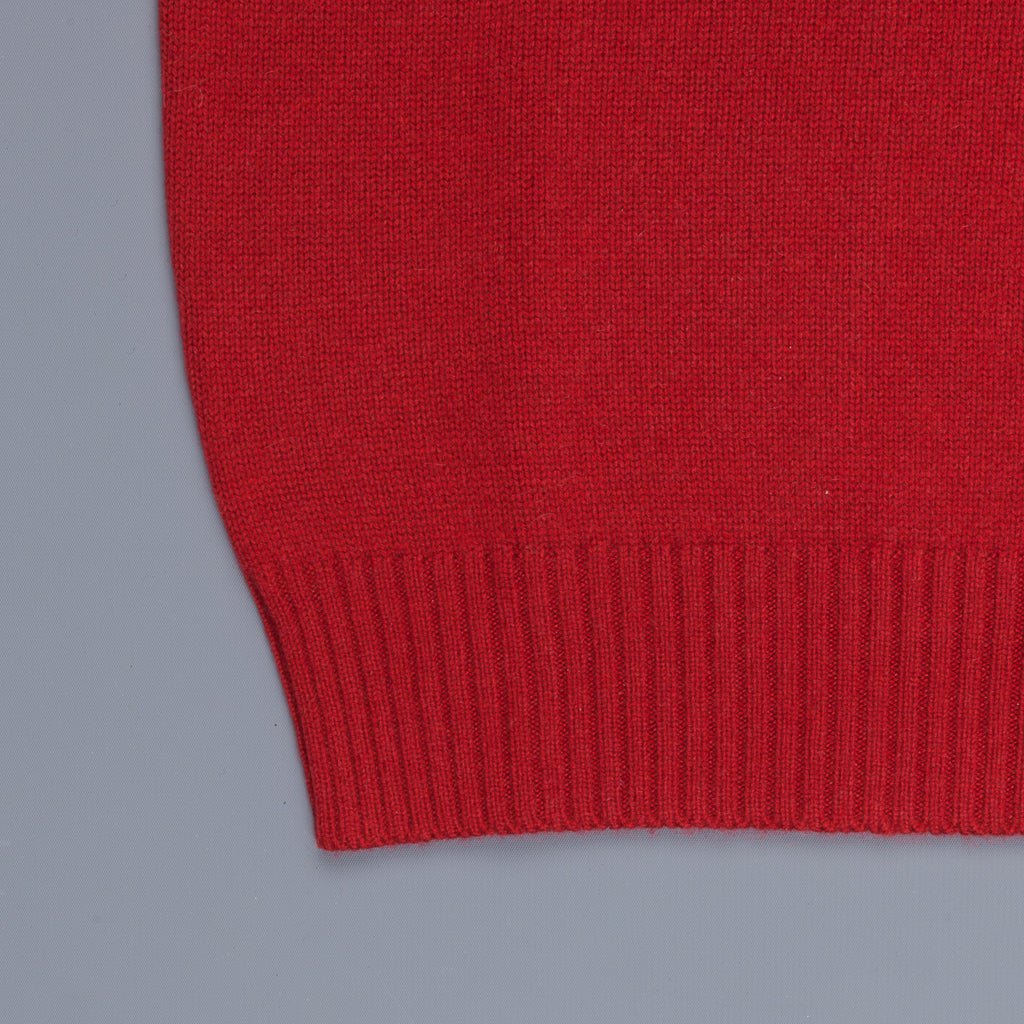 Drumohr Cashmere Dolcevita Turtleneck Mattone