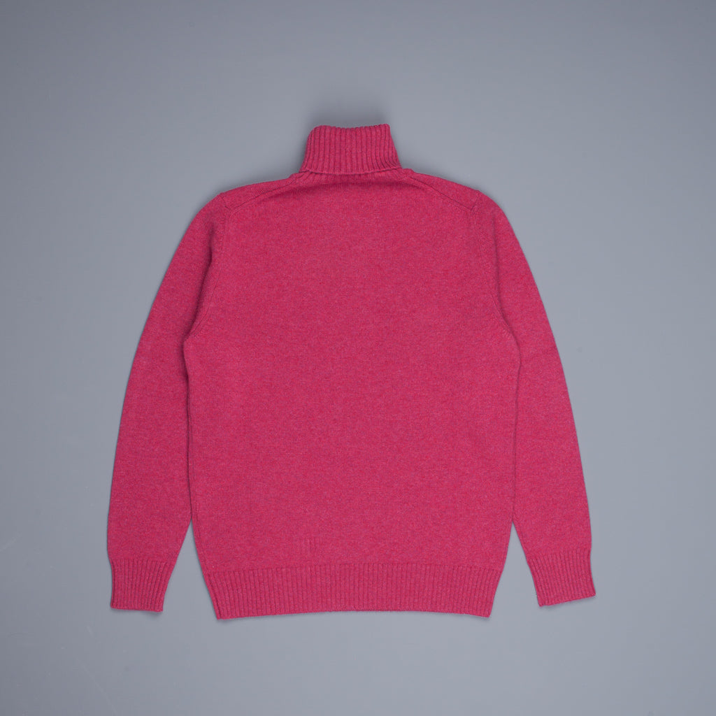 Drumohr Cashmere Dolcevita Turtleneck Amarena