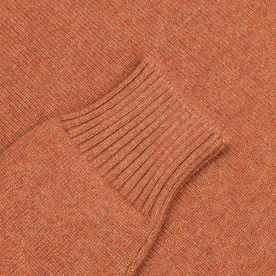 Drumohr Cashmere Dolcevita Turtleneck Caramello Melange