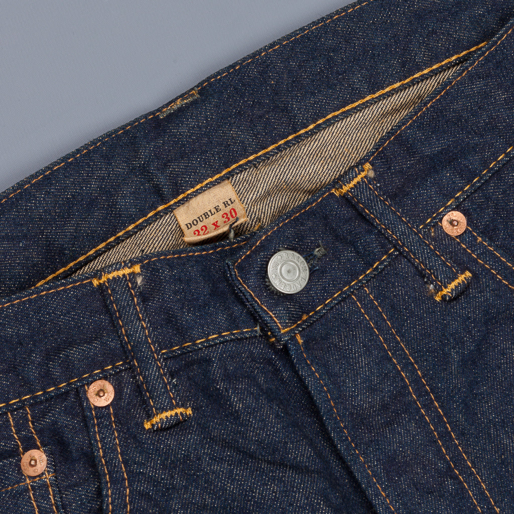 RRL Slim Fit 5 Pocket Once Wash 3