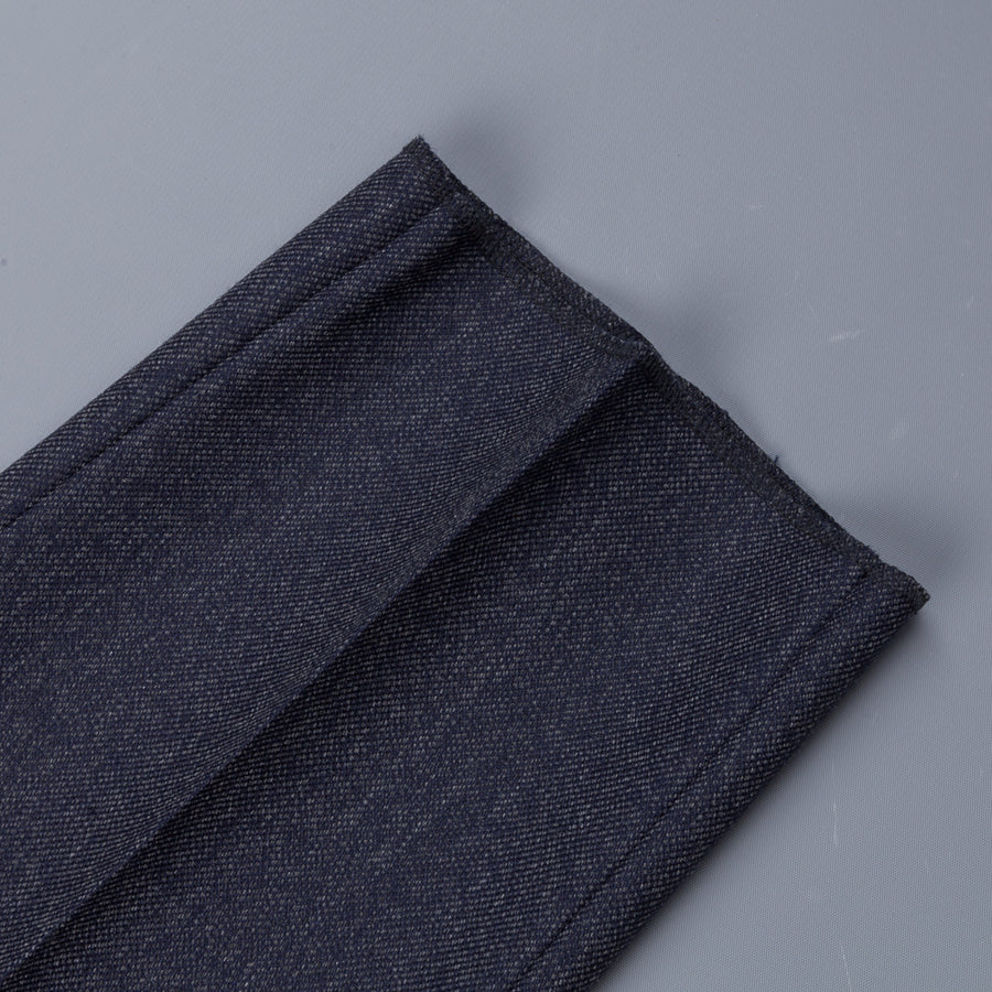 Caruso trousers Blu wool indigo