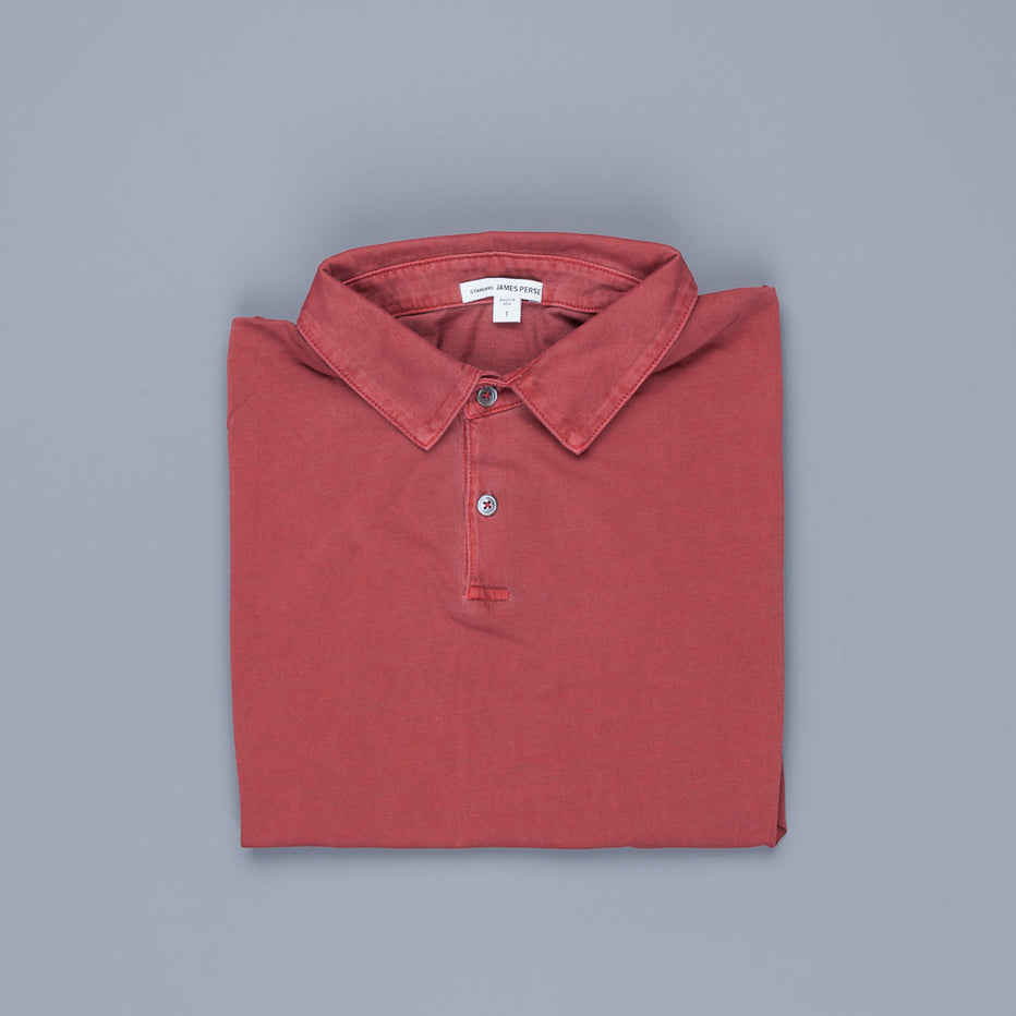 James Perse Revised standard polo Claret – Frans Boone Store