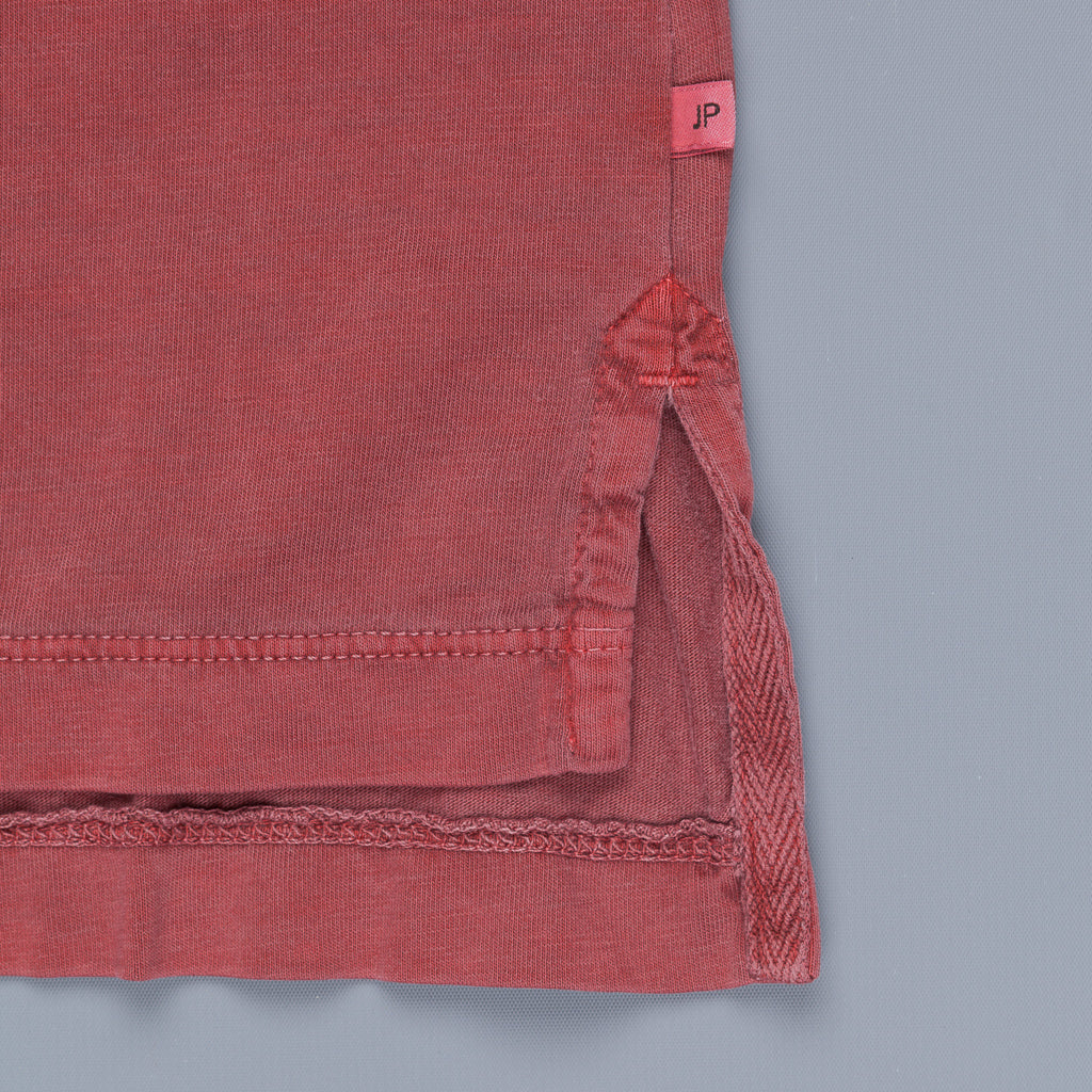 James Perse Revised standard polo Claret